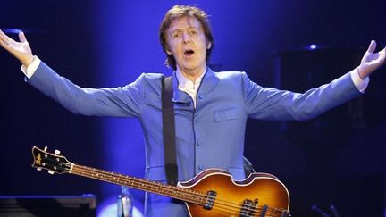 Paul McCartney, 30 novembre 2011 à Bercy Paris.
 (Patrick Kovarik - AFP)