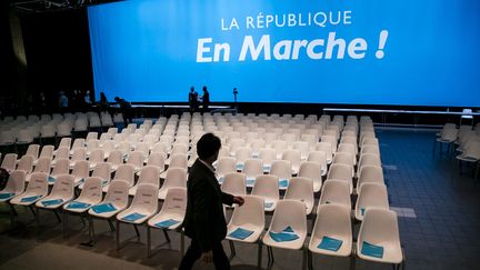 &nbsp;Le parti La Republique en marche reunit son premier conseil à Lyon (Rhône-Alpes), le 18 novembre 2017. (MAXPPP)