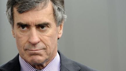 L'ex-ministre du Budget,&nbsp;J&eacute;r&ocirc;me Cahuzac, &agrave; Bassens, pr&egrave;s de Bordeaux (Gironde), le 7 mars 2013. (JEAN-PIERRE MULLER / AFP)