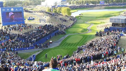 Le succès de la Ryder Cup à Saint quentin en Yvelines. Septembre 2018 (Fabrice Rigobert Radio France)