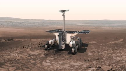 Le rover ExoMars atterrira sur Mars&nbsp;en avril 2021. (ESA)