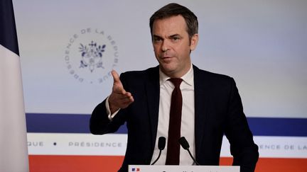 Le porte-parole du gouvernement, Olivier Véran, le 8 mars 2023 à Paris. (LUDOVIC MARIN / AFP)