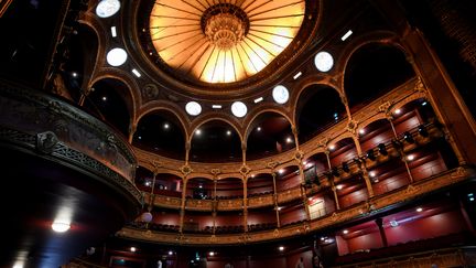 Le théâtre du Chatelet, rénové, le 5 septembre 2019 à Paris&nbsp; (LIONEL BONAVENTURE / AFP)