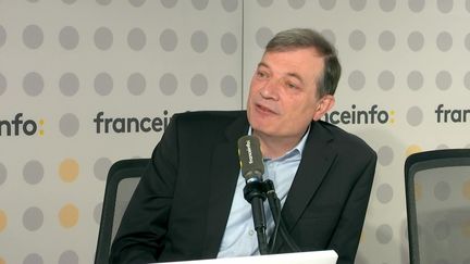 Olivier Gantois, président de l'Ufip Énergies et Mobilités et porte-parole des pétroliers en France, invité de franceinfo. (FRANCEINFO / RADIO FRANCE)