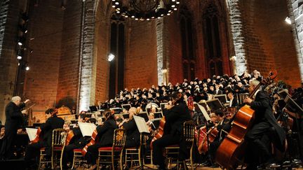 Concert au festival de la Chaise-Dieu 2012
 (PHOTOPQR/LE PROGRES/REMY PERRIN )