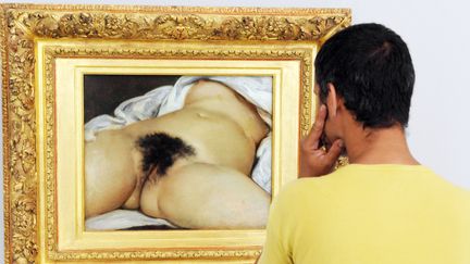 Le tableau de Gustave Courbet "L'Origine du monde"
 (PASCAL GUYOT / AFP)