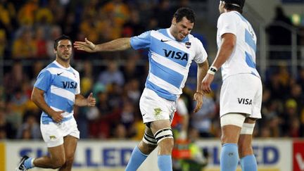 Les Pumas lors du Four Nations