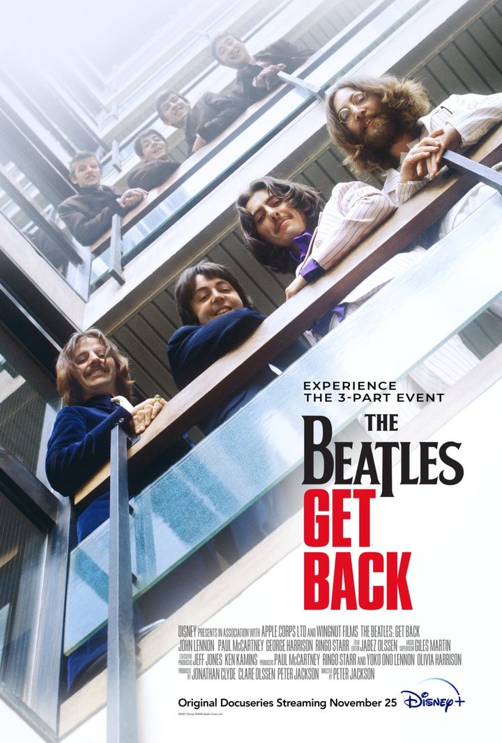 L'affiche du docu-serie "The Beatles Get Back" de Peter Jackson. (DISNEY+)