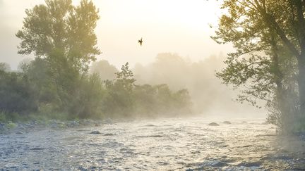 Le fleuve La Loire en Haute-Loire près de Lavoute-sur-Loire.&nbsp; (LUC OLIVIER / PHOTONONSTOP RF / GETTY IMAGES)