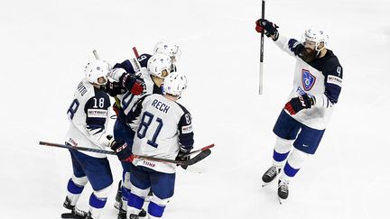 L'équipe de France de hockey (JONATHAN NACKSTRAND / AFP)