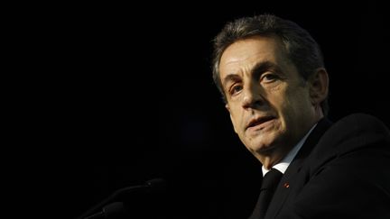 Nicolas Sarkozy, le 20 mars 2015 &agrave;&nbsp;Dammarie-les-Lys (Seine-et-Marne). (CITIZENSIDE/FRANÇOIS LOOCK / AFP)