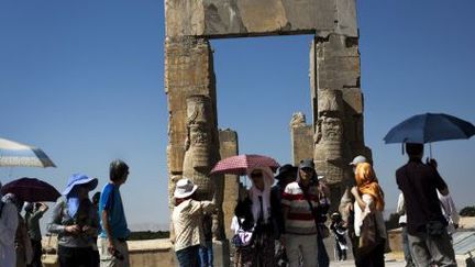 L'Iran tente de relancer son tourisme, comme ici à Persépolis. (AFP)