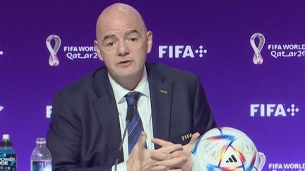 Coupe du monde 2022 : "Laissez les gens profiter de cette coupe du monde", implore le président de la FIFA, Gianni Infantino