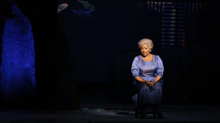 La mezzo-soprano américaine Grace Bumbry le 29 mars 2010 au Chatelet à Paris (JOEL SAGET / AFP)