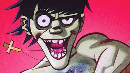 Murdoc des Gorillaz dessiné par Jamie Hewlett et posté sur son compte Instagram le 30 janvier 2015.
 (http://instagram.com/hewll/)