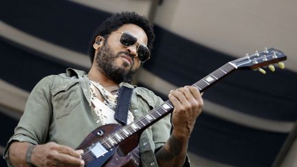 &nbsp; (Lenny Kravitz en concert à la Nouvelle-Orléans, le mois dernier © SIPANY/SIPA)