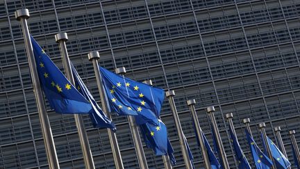 The headquarters of the European Commission in Brussels, Belgium, October 11, 2022. (DIEGO RAVIER / HANS LUCAS / AFP)