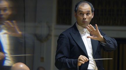 Le chef d'orchestre russe de l'Orchestre National du Capitole de Toulouse Tugan Sokhiev,ors du concert de clôture du 74e festival international de musique du Printemps de Prague à Prague, en République tchèque, le 4 juin 2019 (MICHAELA RIHOVA/AP/SIPA / AP)