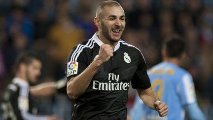 Le buteur français Karim Benzema