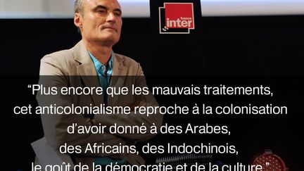 Le journaliste Philippe Val a &eacute;t&eacute; prim&eacute; dans le cat&eacute;gorie "Le bon pedigree", pour cette phrase &eacute;crite dans un livre, "Malaise dans l'inculture", publi&eacute; cette ann&eacute;e aux &eacute;ditions Grasset? (SIPA)