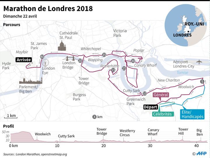 Le parcours de l'édition 2018