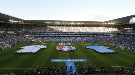 Le stade Matmut Atlantique de Bordeaux avant le quart de finale de l'Euro entre l'Allemagne et l'Italie, le 2 juillet 2016. (REGIS DUVIGNAU / REUTERS)