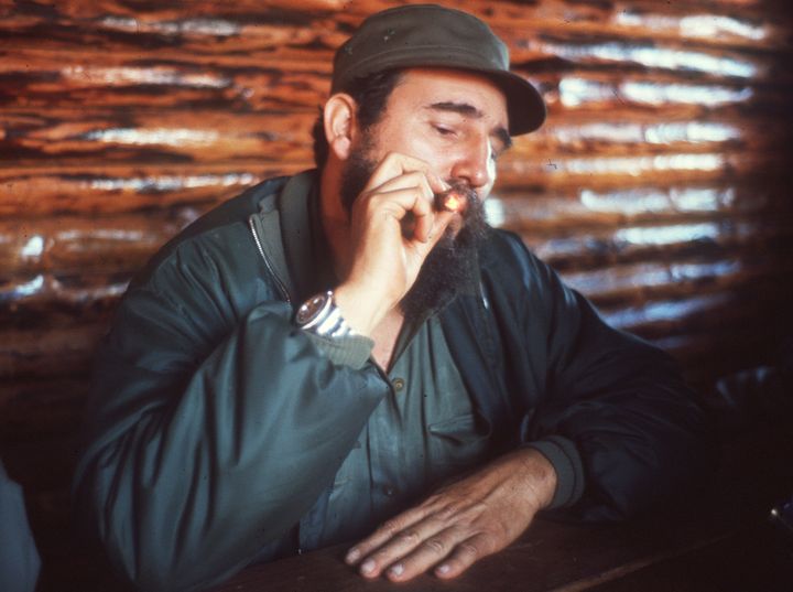 Le leader de la révolution cubaine Fidel Castro, alors Premier ministre cubain, en 1966. (SVEN SIMON / PICTURE-ALLIANCE / MAXPPP)