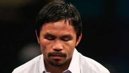 Le boxeur philippin Manny Pacquiao