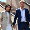 La duchesse Meghan et le prince Harry, à Sydney, en Australie, le 16 octobre 2018.&nbsp; (SAEED KHAN / AFP)