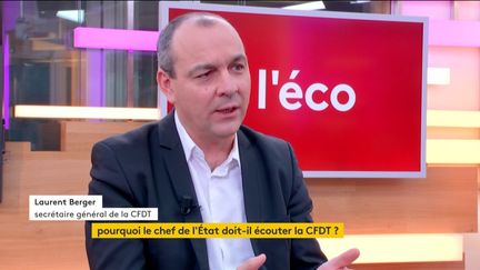 Invité de Jean-Paul Chapel dans ":l'éco", Laurent Berger, secrétaire général de la CFDT, est venu parler du Grand débat national, de justice fiscale et appelle à un "Grenelle du pouvoir de vivre".