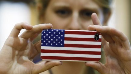 Une militante favorable à Paul Ryan, le très conservateur colistier de Mitt Romney, lors de la convention républicaine de Tampa, en Floride (août 2012). (JEFFREY PHELPS/ AFP)