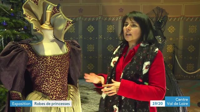 Robes de princesses au château de Blois