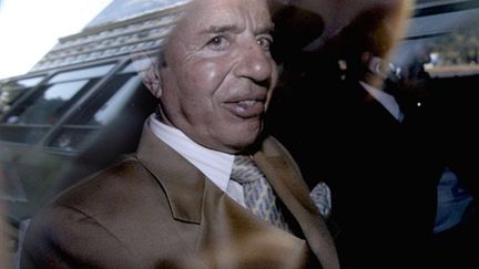 Carlos Menem à Buenos Aires en 2004 (© AFP Rolando Andrade)