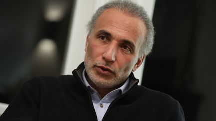 L'islamologue Tariq Ramadan, le 28 février 2020. (ARNAUD JOURNOIS / MAXPPP)