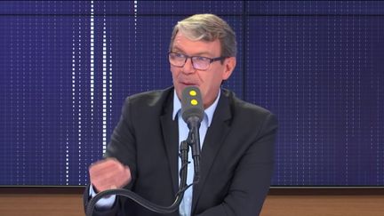 Roger Genet, directeur général de l'Anses, invité du "8.30 franceinfo", lundi 23 septembre 2019.&nbsp; (FRANCEINFO / RADIOFRANCE)