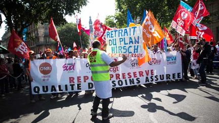 &nbsp; (La direction de l'AP-HP propose une "autre approche" aux syndicats pour "renouer" le dialogue sur l'organisation du temps de travail et les 35 heures, un geste qui intervient après un mois et demi de conflit et trois jours de grève © Maxppp)