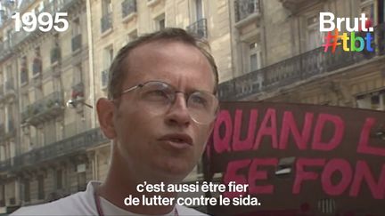 La toute première marche des fiertés en France, c’était le 25 juin 1977. Depuis, les partisans LGBTQ+ se donnent rendez-vous annuellement pour déambuler dans les rues et afficher fièrement leur orientation ou genre sexuelle. Retour sur la création de cette marche. (BRUT / FRANCEINFO)