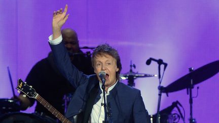 Paul McCartney au festival Desert Trip (Californie) en octobre 2016.
 (Jim Ruymen / UPI / MaxPPP)