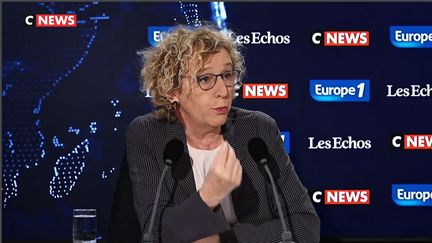 Muriel Pénicaud sur CNews, dimanche 24 novembre. (CAPTURE D'ÉCRAN)