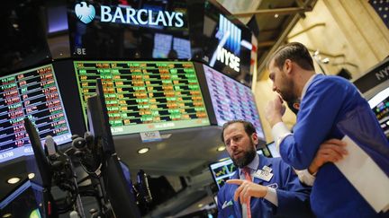 La bourse de New York, le 11 février 2016. (photo d'illustration)&nbsp; (EDUARDO MUNOZ ALVAREZ / AFP)