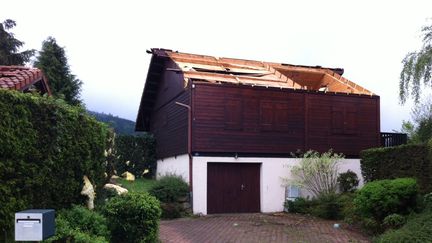 Une mini-tornade s'est abattue sur les Vosges