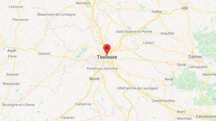 La ville de Toulouse en Haute-Garonne.&nbsp; (GOOGLE MAPS / FRANCETV INFO)