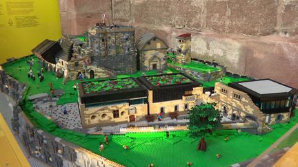 Le château de Lichtenberg reconstitué en briques Lego (France 3 Alsace)