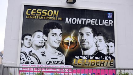 L'affiche du match Cesson-Montpellier