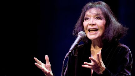 Juliette Gréco à Francfort le 27 novembre 2015.
 (Boris Roessler / EPA /MaxPPP)