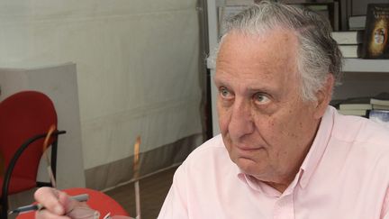  (Frederick Forsyth à Barcelone le 23 avril 2014 © Maxppp)