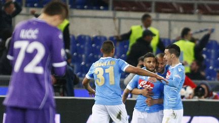 Lorenzo Insigne célèbre son second but (CARLO HERMANN / CONTROLUCE)