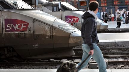 En gare de Lille (Nord), le 6 mars 2012.&nbsp; (PHILIPPE HUGUEN / AFP)