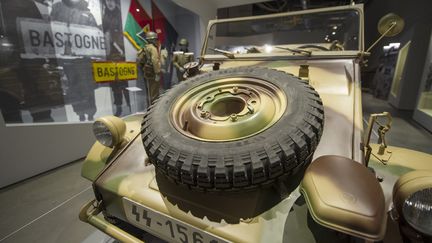 Une jeep au Bastogne War Museum (21 mars 2014)
 (Anthony Dehez / Belga / AFP)