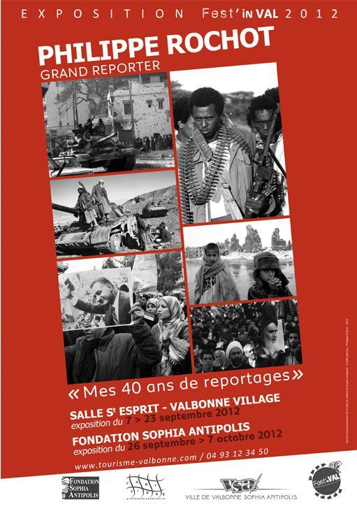 Exposition &quot;Mes 40 ans de reportages&quot; de Philippe Rochot à Valbonne
 (DR)